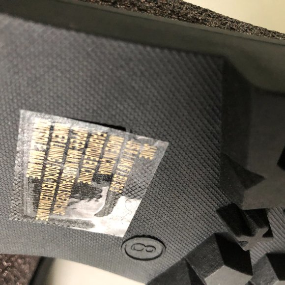 JUSTFAB Hiking Boots NWOT Size 8 Glitter Jane - Picture 10 of 10